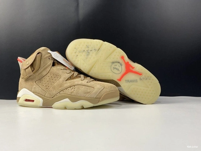 Rep TB Scott DH0690- Travis 4041 Khaki British Jordan6 Casual 1026